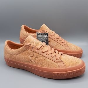 NEW Converse One Star Ox Pink Blush Peach Furry